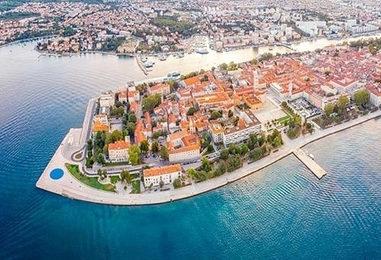 Zadar-poluotok-dron