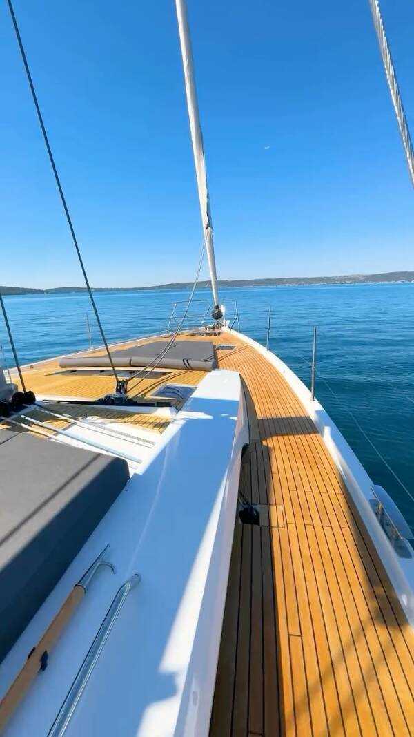 Ready to elevate your sailing adventures? Meet Volare, our Hanse 590 thatโs turning heads across the Adriatic.
With her sophisticated lines, spacious interiors, and effortless handling, every moment on board feels unforgettable.
Available for charter and our charter management program with CONFIRMED BOOKINGS for the 2025 season! Secure your spot now!
