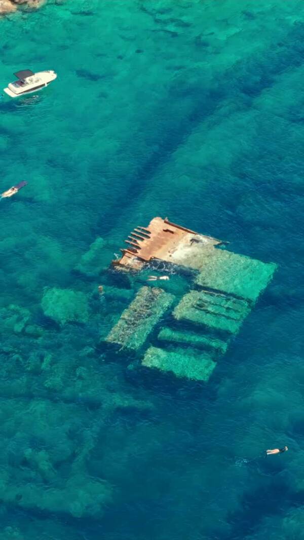Sunken ships & crystal seasยธ. Snorkeling through history in Korฤula, Croatia.