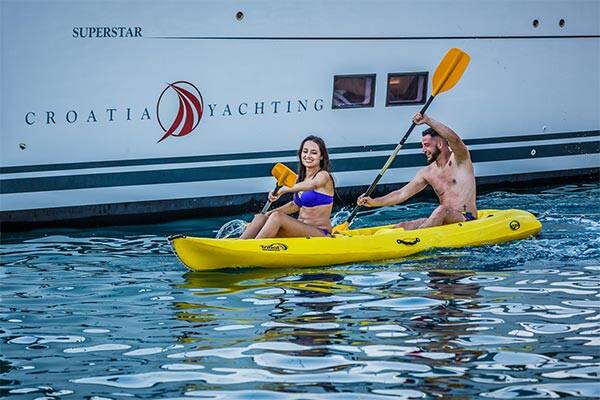 Il kayak è un’ottima attività per le coppie