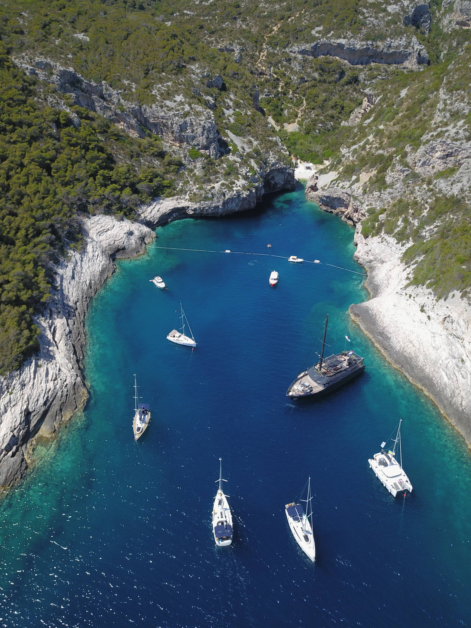 Ideal launch points for exploring the central Dalmatian islands