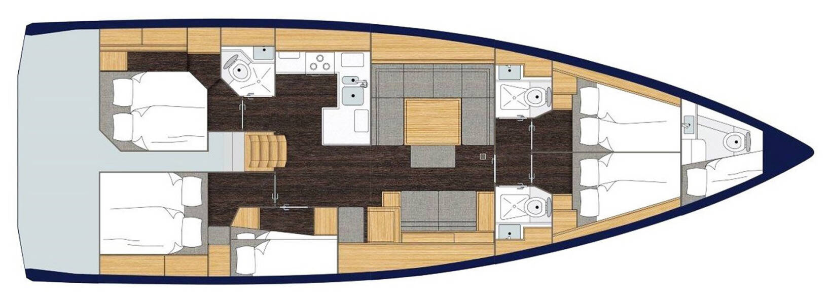 Bavaria C50  | Roza Deflores 2