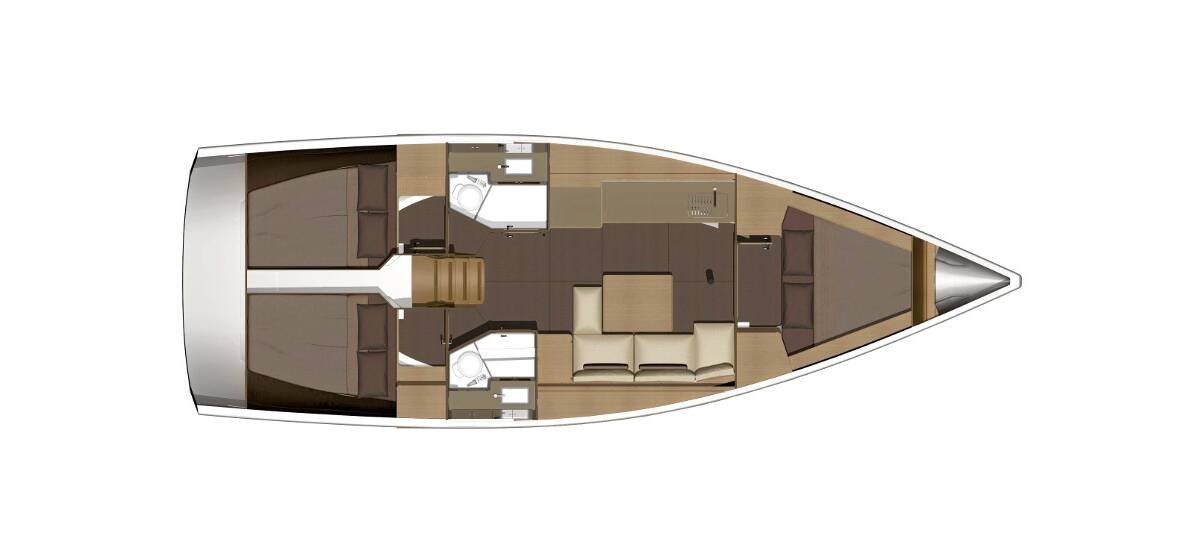 Dufour 382 GL  | Sunset