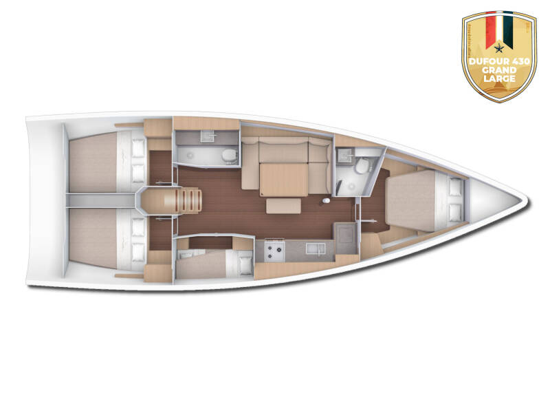 Dufour 430 GL  | Calando