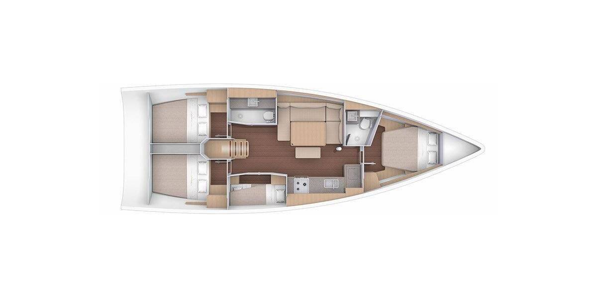 Dufour 430 GL  | Magdalena