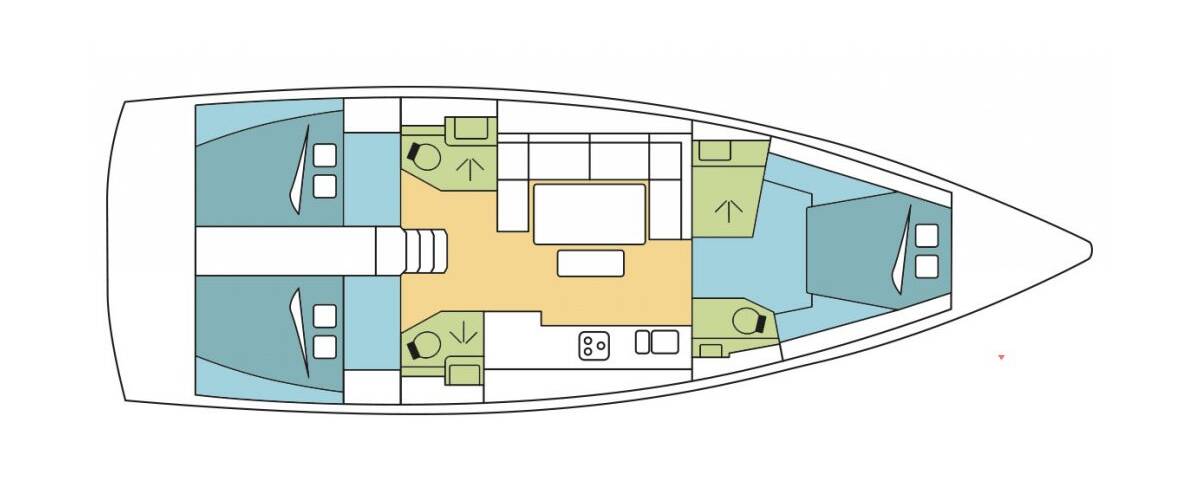 Dufour 460 GL  | Tequila Night