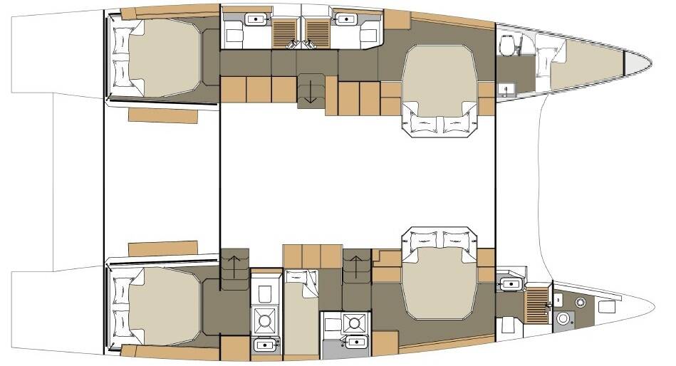 Dufour 48 Catamaran  | Clo