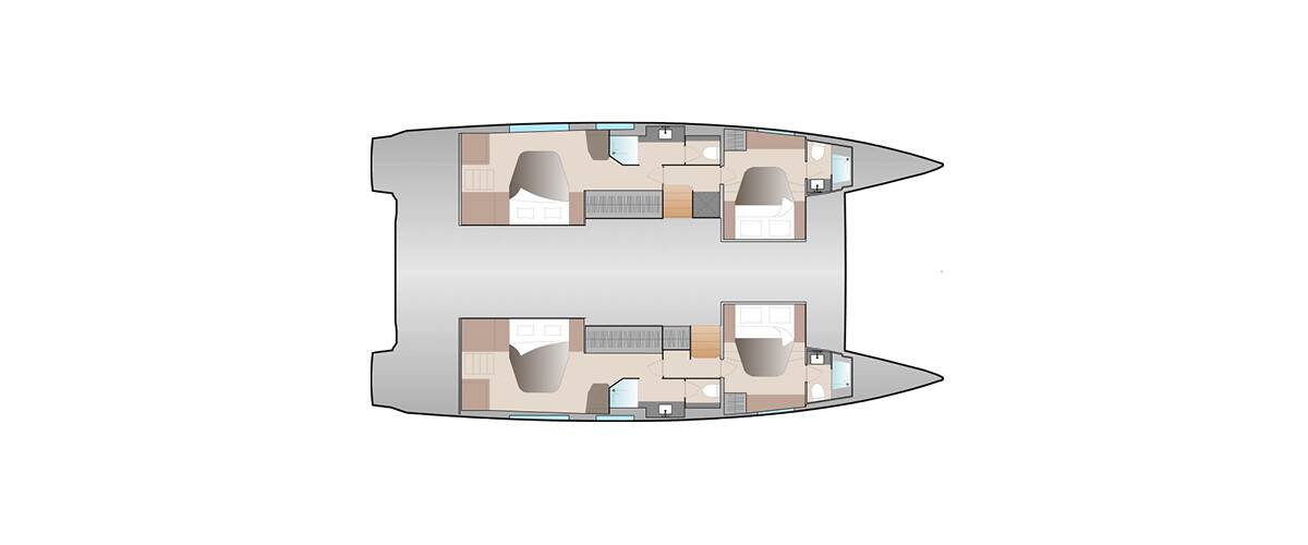 Fountaine Pajot Aura 51  | Princess