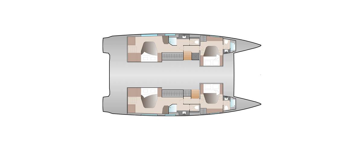 Fountaine Pajot Aura 51  | Princess