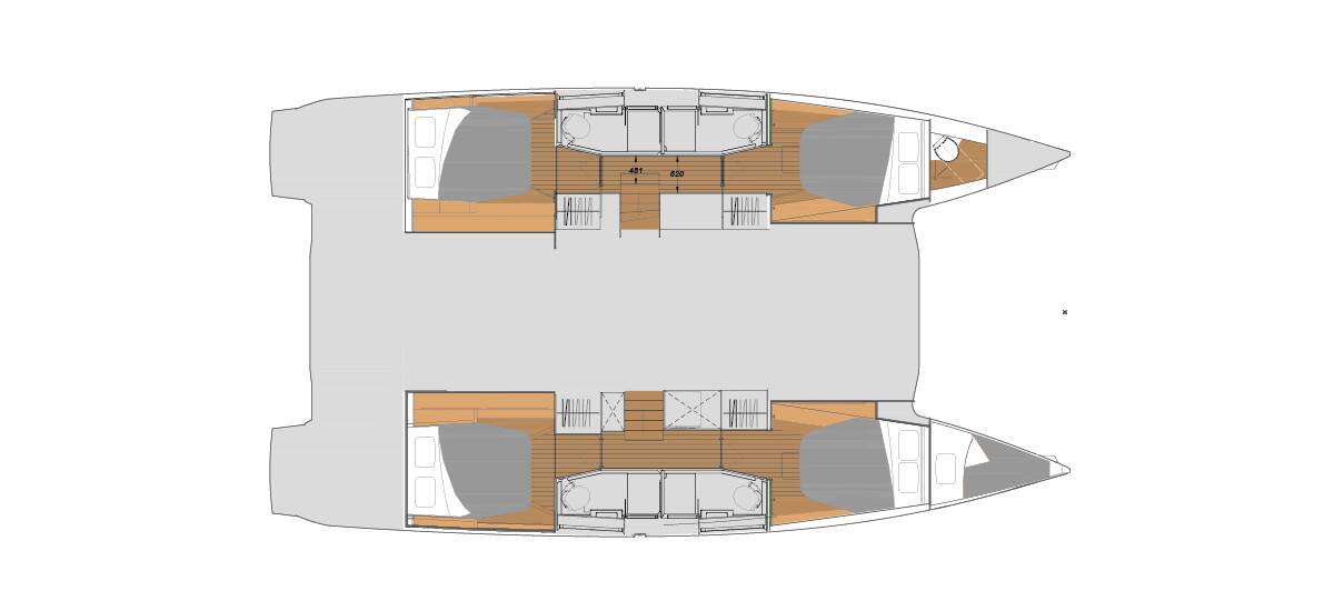 Fountaine Pajot Elba 45  | Tiger Lil