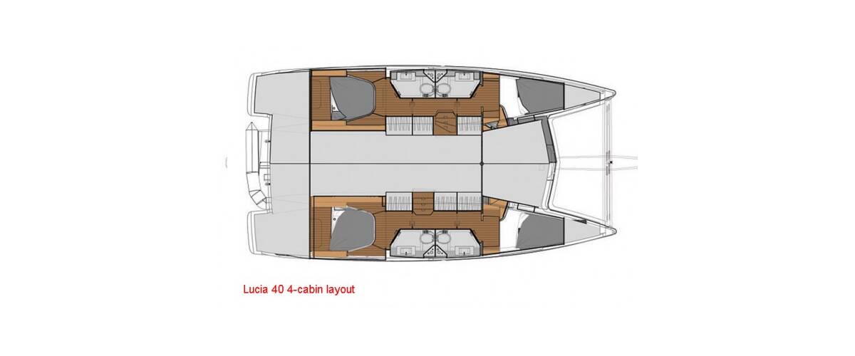 Fountaine Pajot Lucia 40  | Shanti