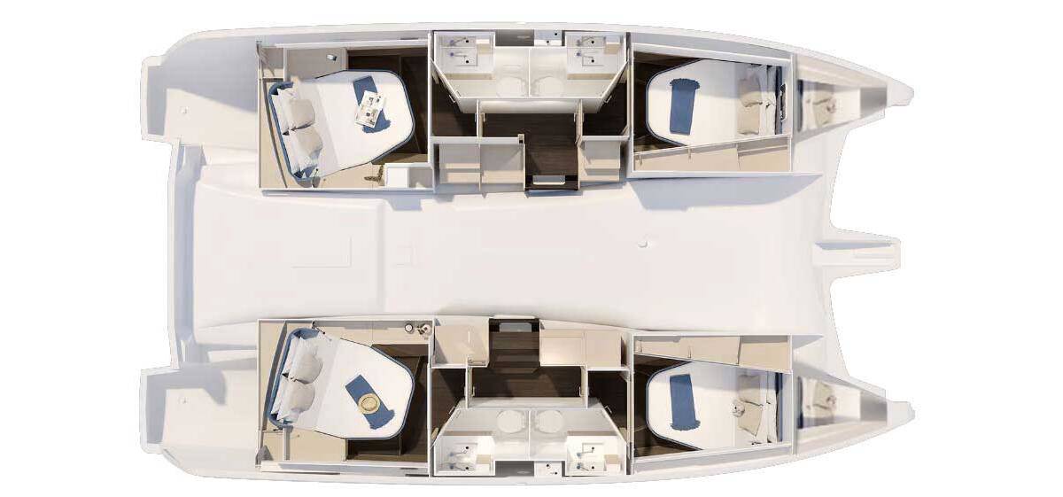 Fountaine Pajot New 41 Quatuor 4  | Pepper