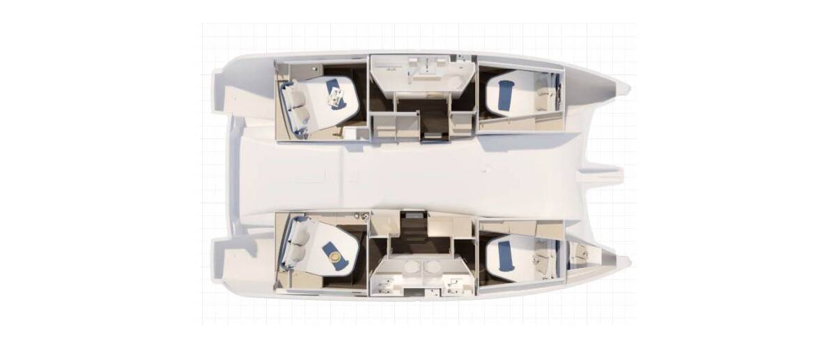 Fountaine Pajot New 41 Quatuor 4  | Acamar
