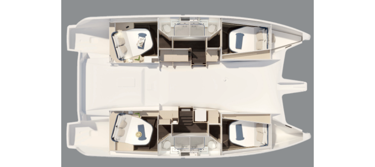 Fountaine Pajot New 44 Quatour ELECTRIC  | MANATEE 