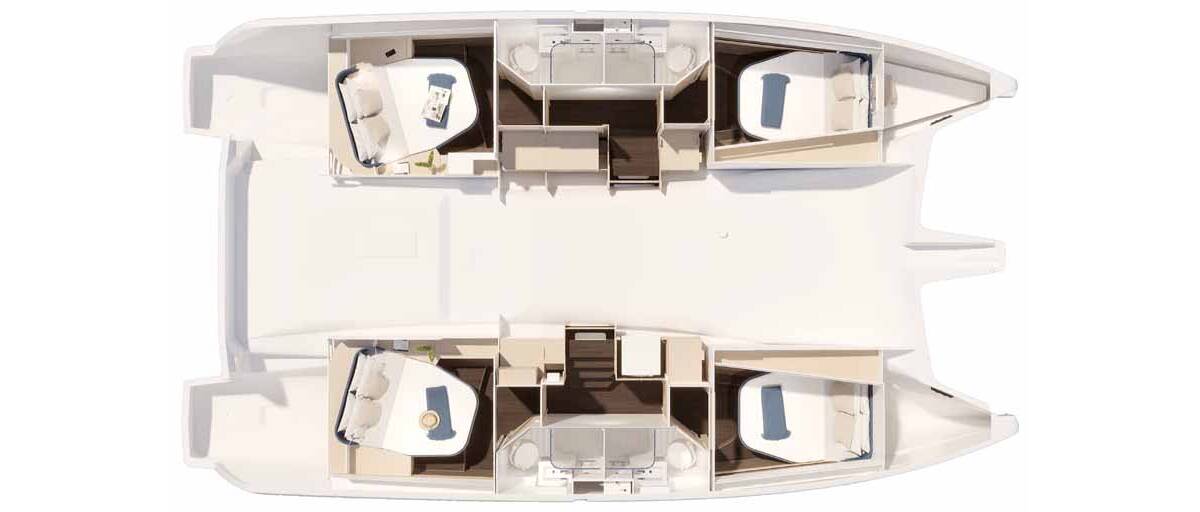 Fountaine Pajot New 44 Quatour | Makatea