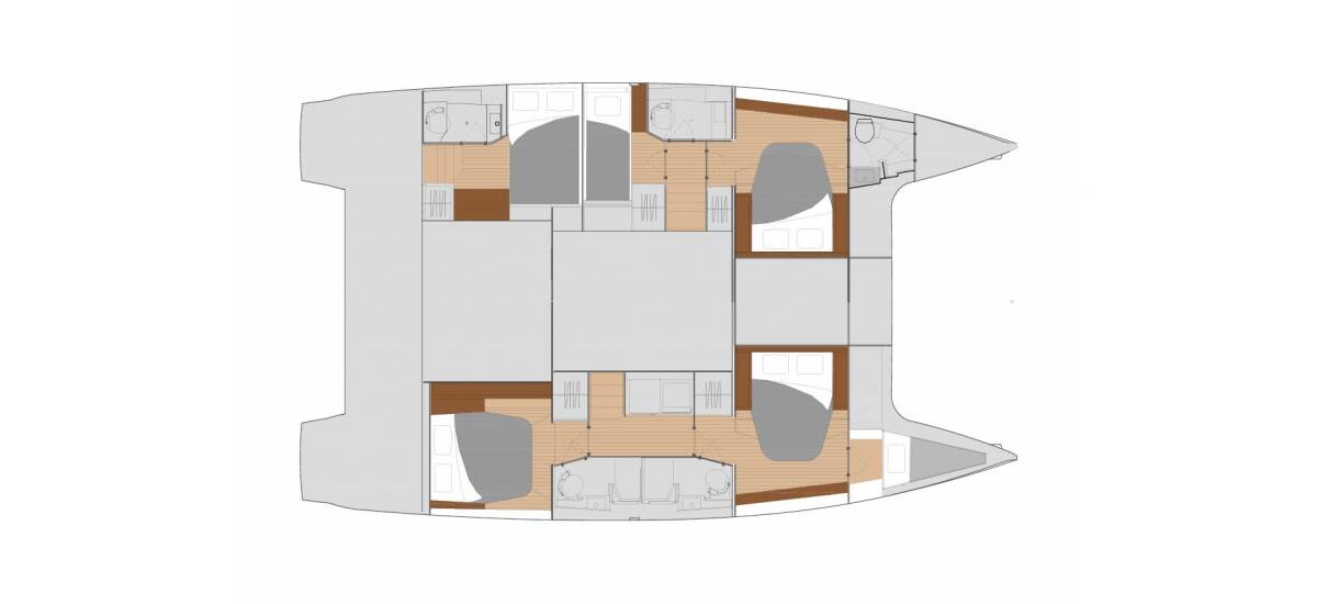 Fountaine Pajot Saona 47 Quintet  | Sunny Wave