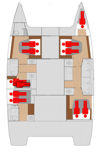 Fountaine Pajot Saona 47 Quintet  | Aquarius