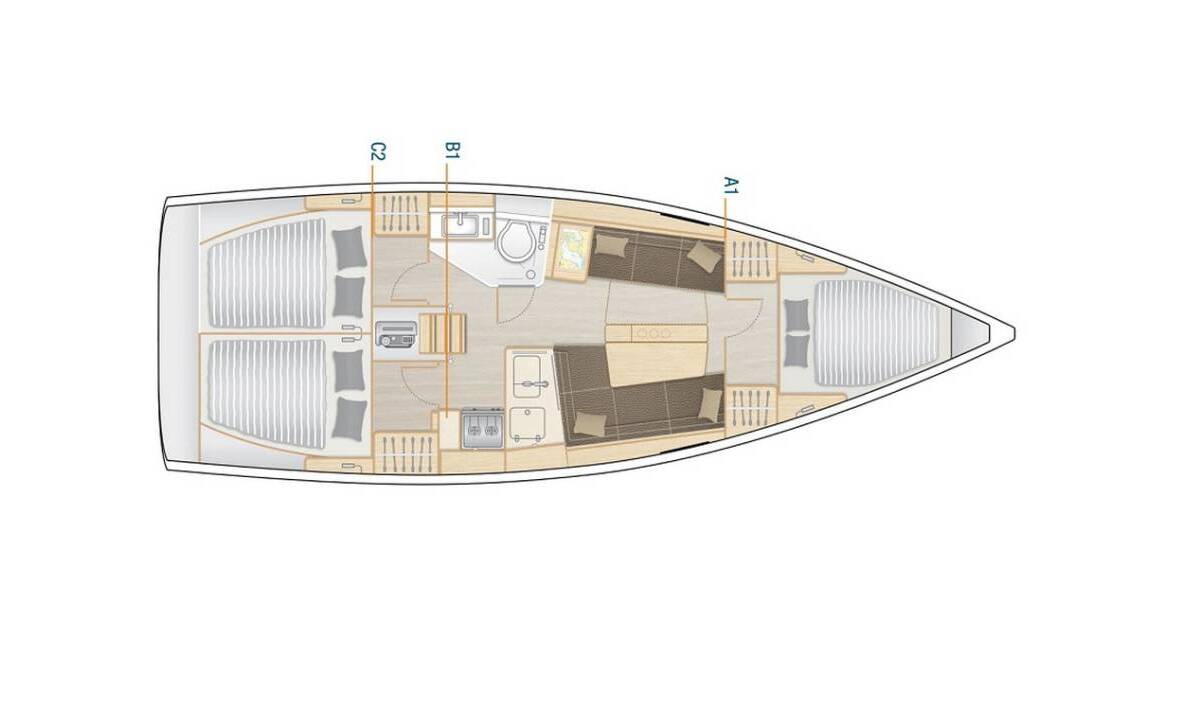 Hanse 348- 3  | Larod