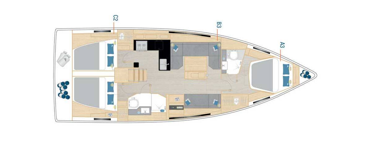 Hanse 410  | Mare Sol