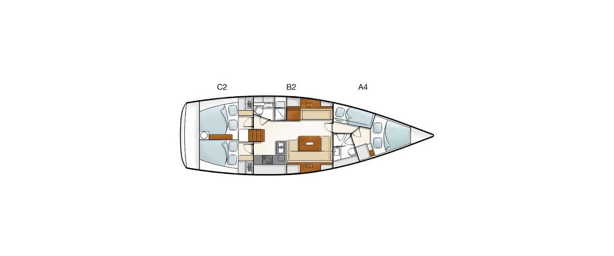 Hanse 430 E  | Astraios