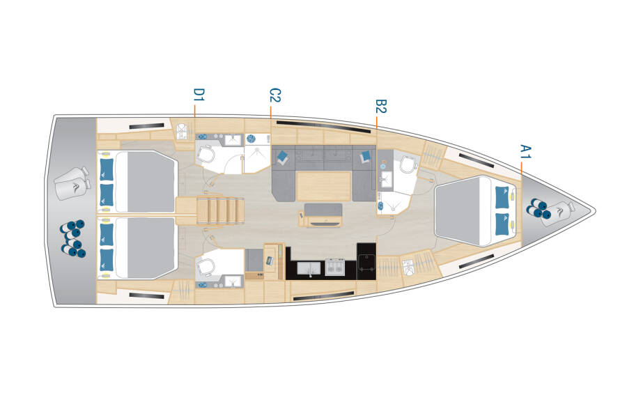 Hanse 460  | Pisch