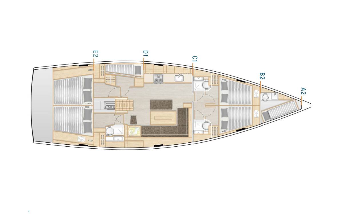 Hanse 508  | Cosmopolitan