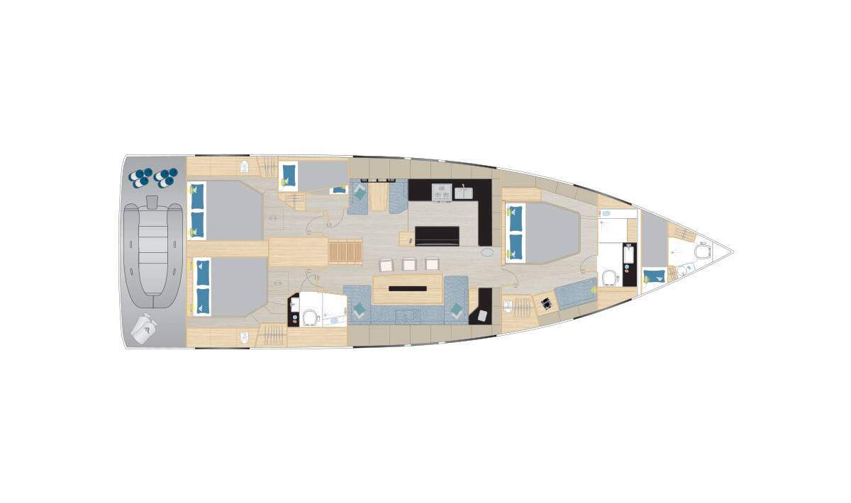 Hanse 590 | Volare
