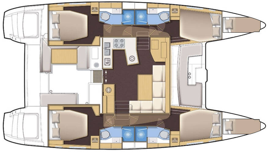 Lagoon 450 F  | Belo