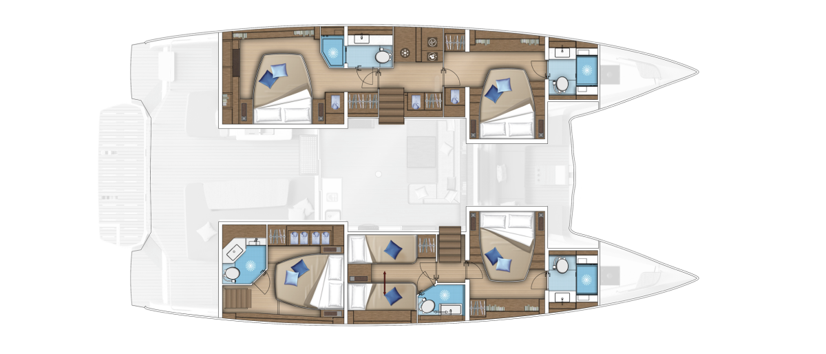 Lagoon 55 | TriWing Carida