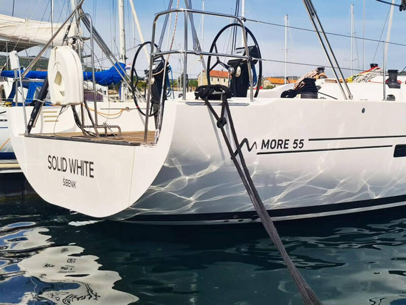 More 55  | Solid White