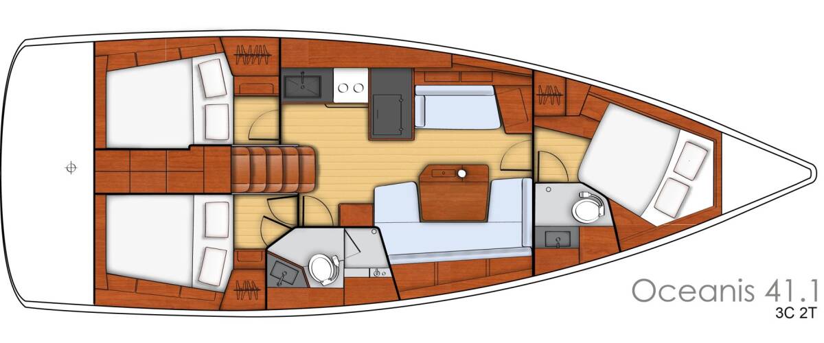 Oceanis 41.1  | Luxa