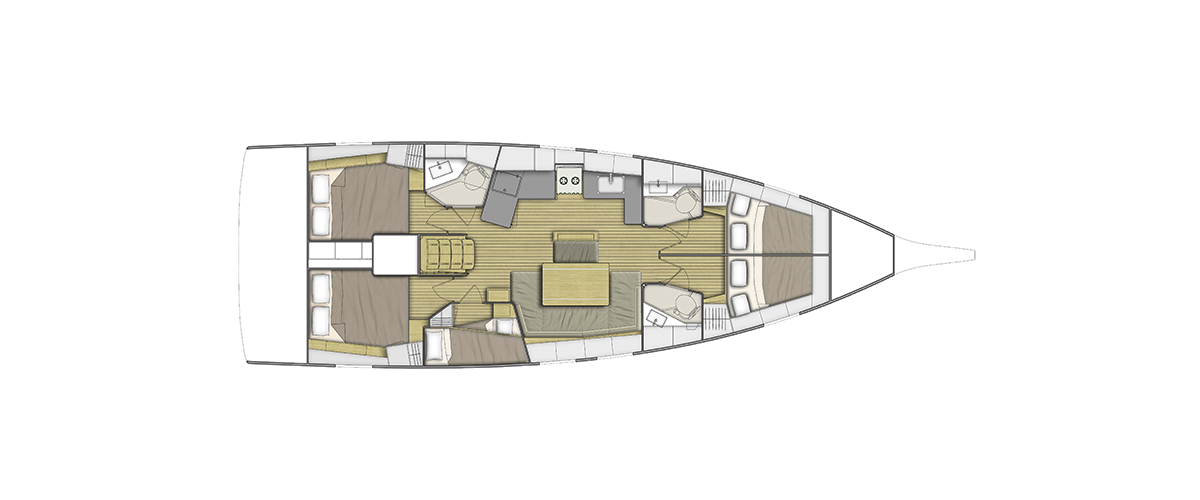 Oceanis 46.1  | Ariel