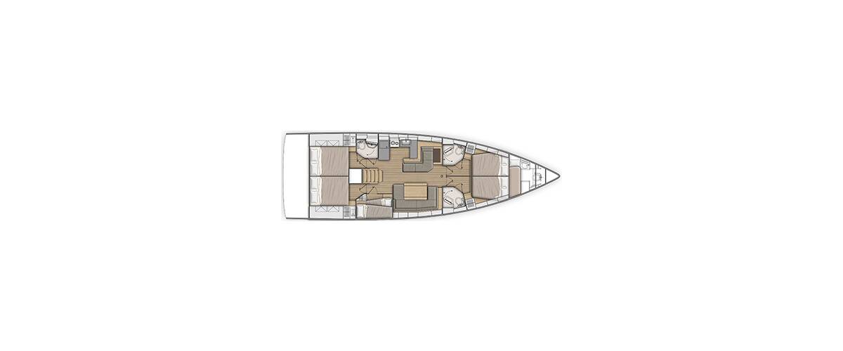 Oceanis 51.1 | Zephyr B