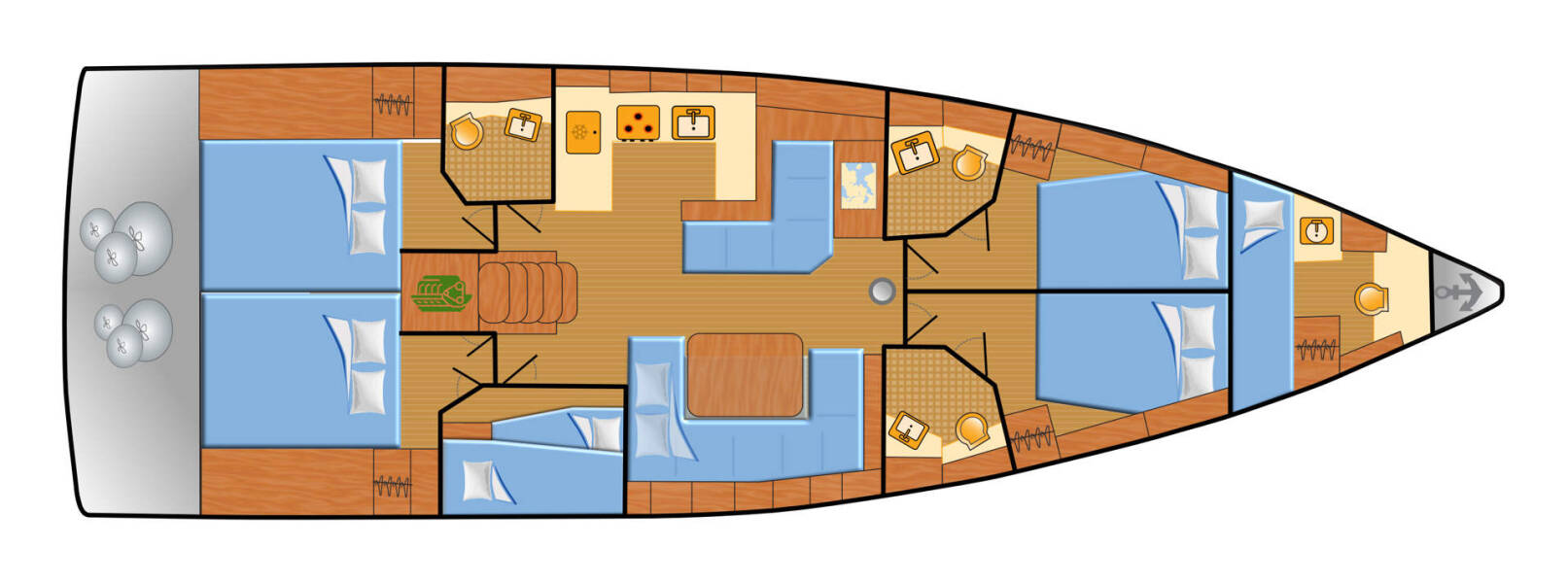 Oceanis 51.1 | Dune