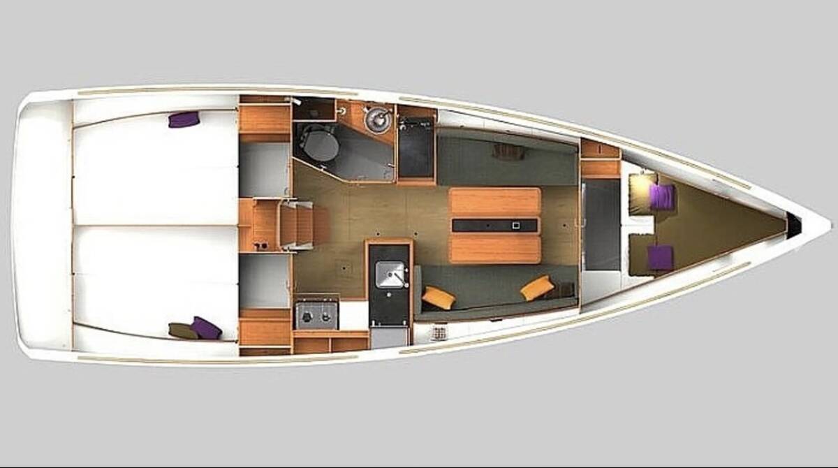 Sun Odyssey 349 | Mia