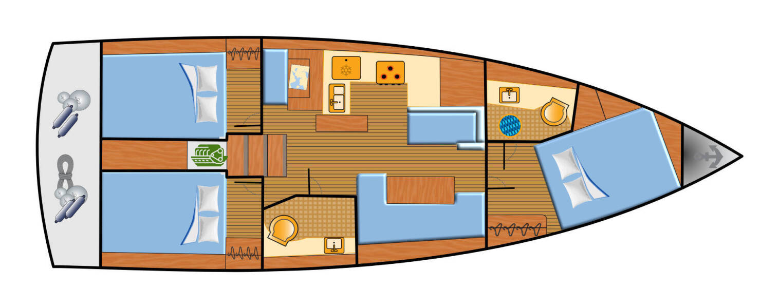 Sun Odyssey 410  | Maral