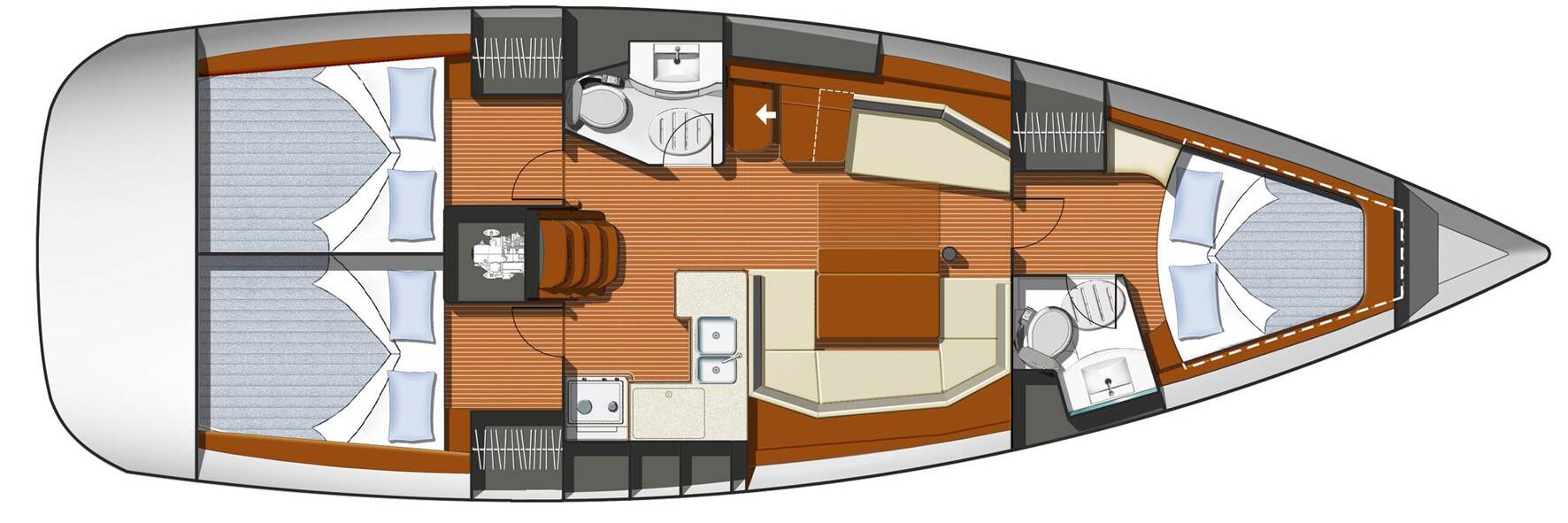 Sun Odyssey 42i | Nereja