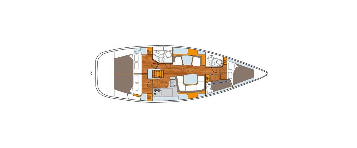 Sun Odyssey 43 DS | Gabriela 2