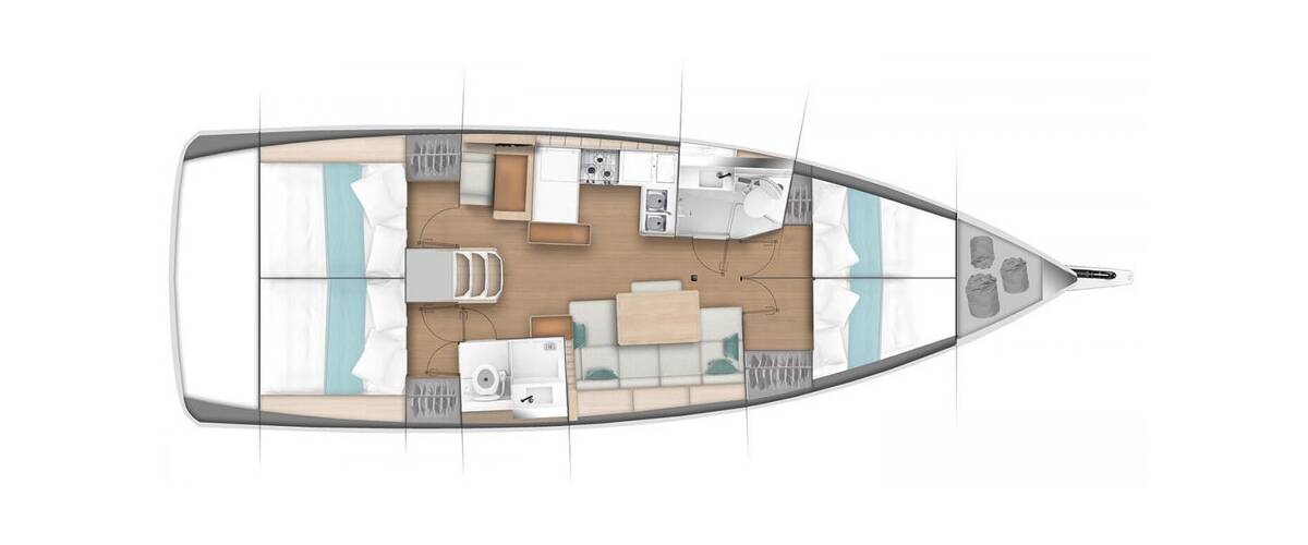 Sun Odyssey 440  | Pullan