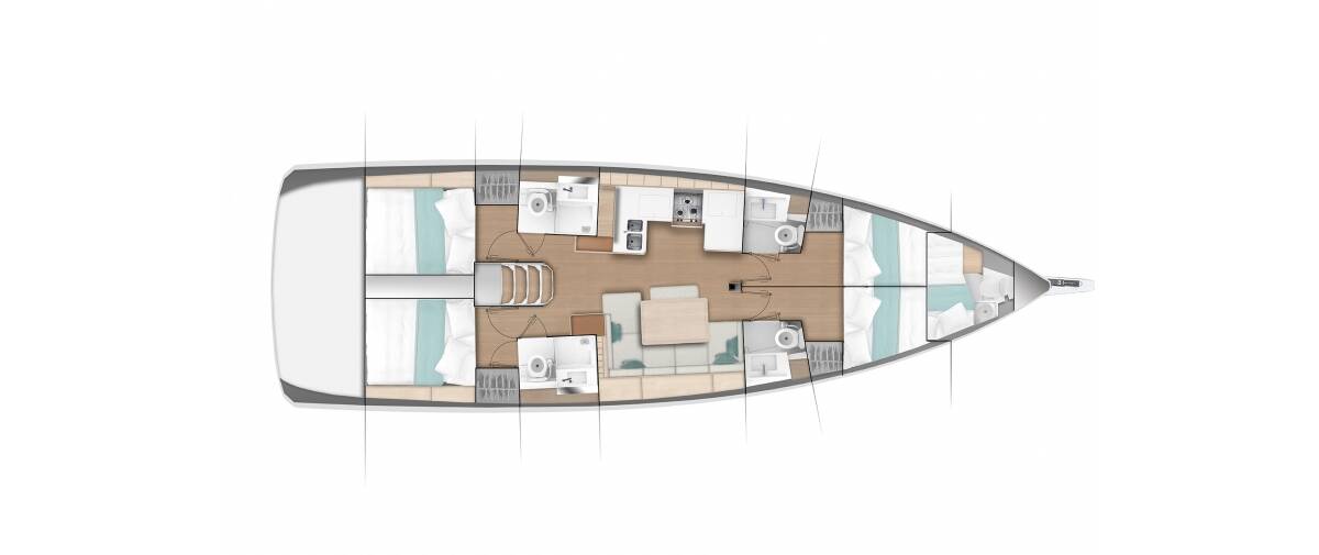 Sun Odyssey 490  | Caruso